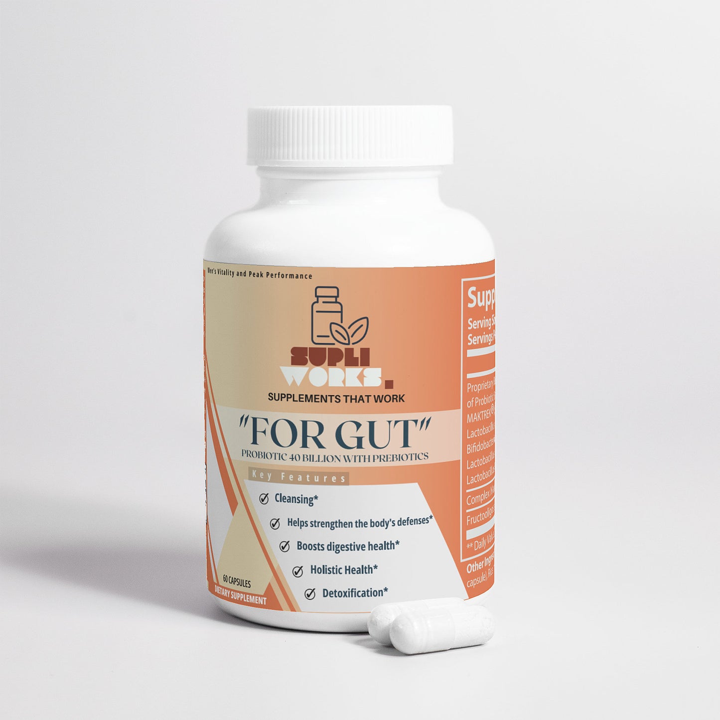 Probiotic 40 Billion with Prebiotics